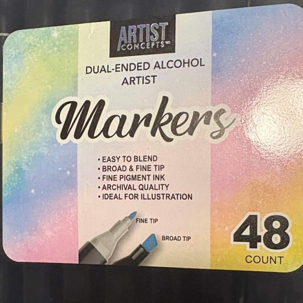 Artist Concepts Dual-Ended Alcohol Markers
